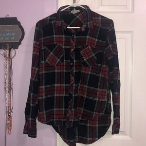 long sleeved flannel